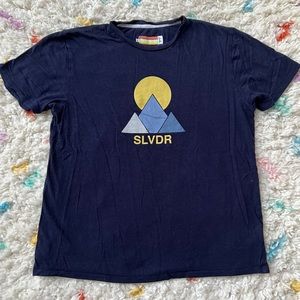 SLVDR Mountain Moon Graphic Logo Tshirt